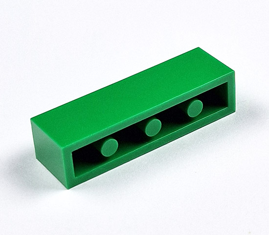 20 x LEGO Basisstein 1x4 - Grün - 3010 - Foto 4