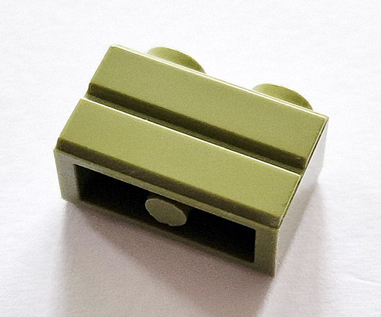 20 x LEGO Mauerstein 1x2 - Olivgrün (Olive Green) - 98283 - Foto 5
